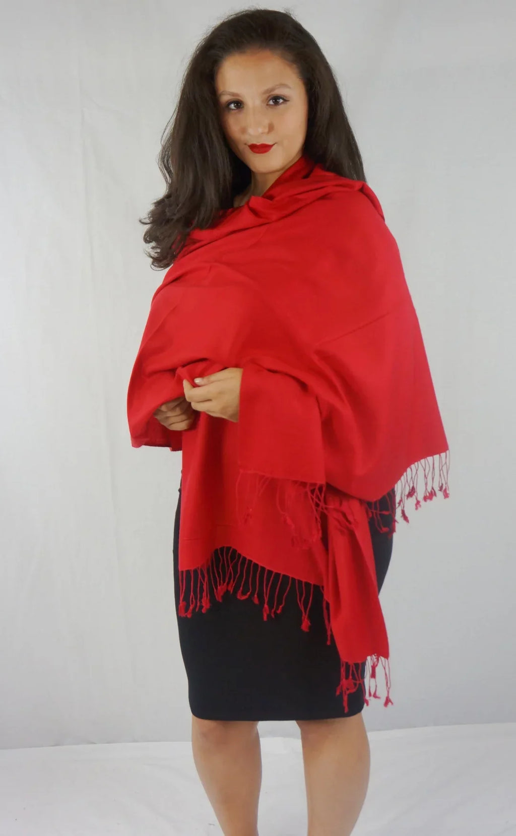 Scarf/Scarves/Shawl/Shawls/Stole/Wrap/Pashmina Red) (Lipstick Scarf/Wool/Silk Shawl/Cashmere/Cashmere Scarf/Pashmina