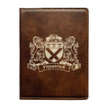 Irish of Wallet Coat Arms Leather Passport Fitzpartick