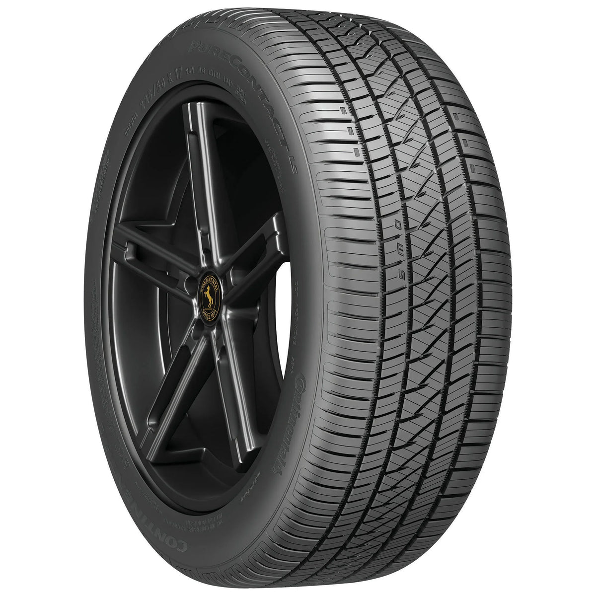 PureContact LS All Passenger Tire Continental 225/45R18 91V Season
