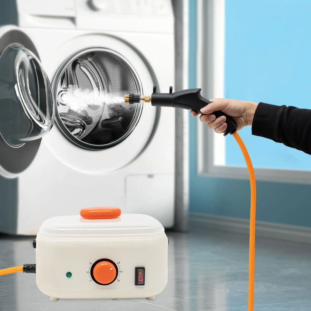 ,≥ Pressure for Cleaner 100℃/212°F Commercial Working Car High 2500W High Steam Hotels, Homes, Cleaning Temp Maintenance Temperature Restaurants, Machine Electric Stores