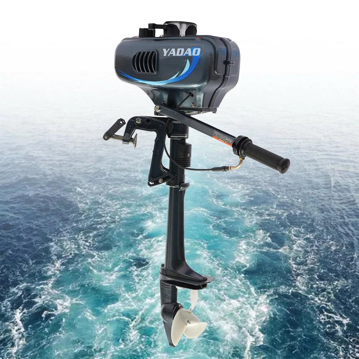 2-Stroke liquid System HP Fishing Boat Motor Boat with Outboard Cooling Engine 3.5 Engine