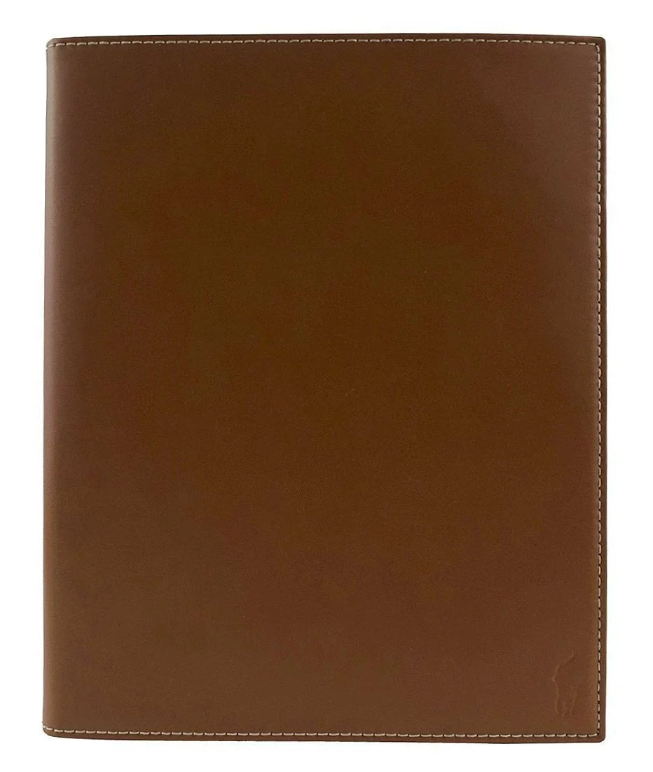 Tablet Brown) Ralph Lauren iPad, (For Polo Original Leather iPad Genuine Case