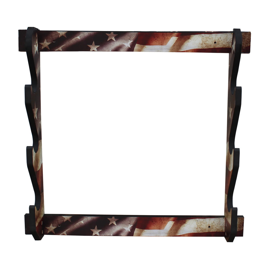 Finish Assembly - Indoor 3 Easy Rack Convenient Creek Americana Display Rush Rifle/Shotgun Storage Wall Creations