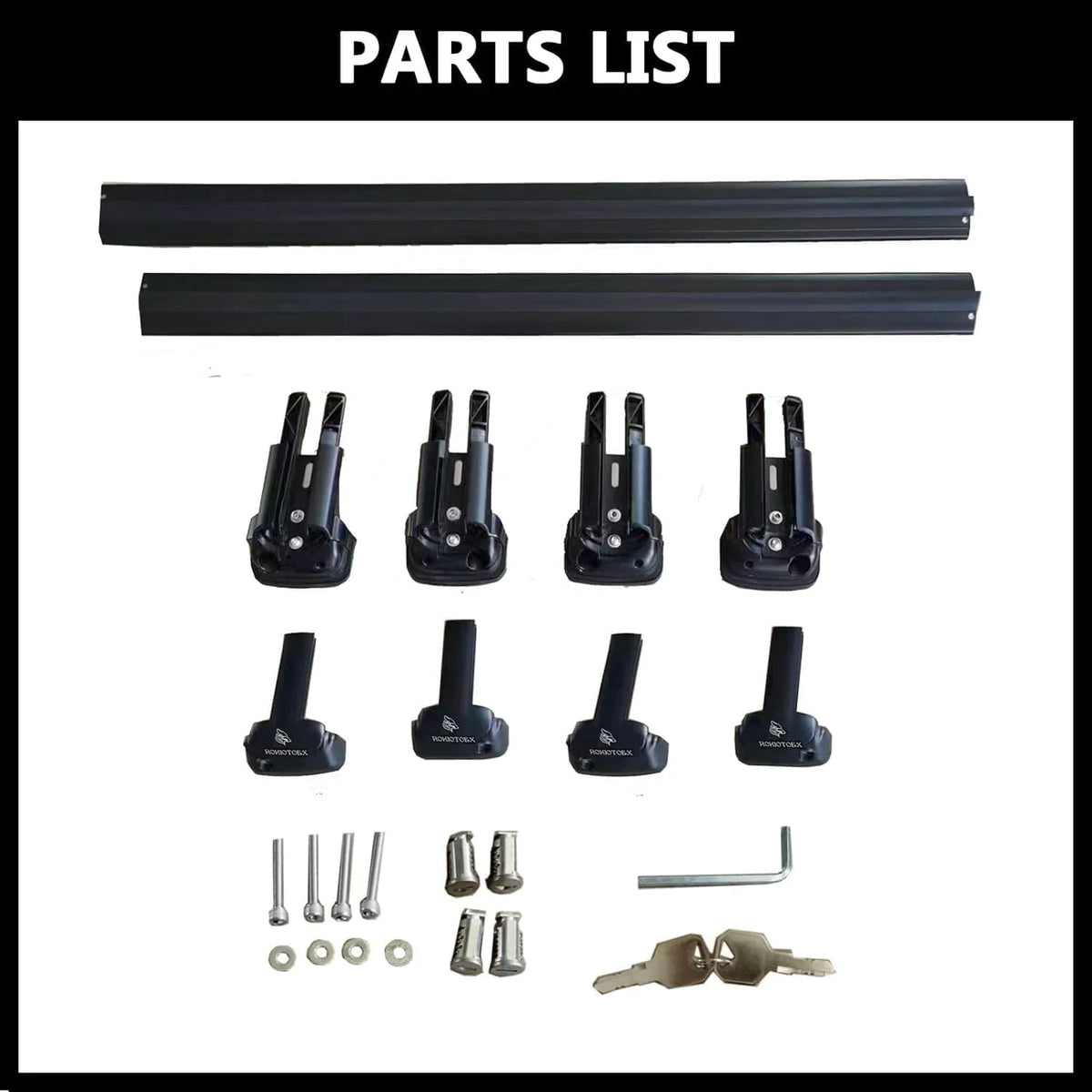 Board, Roof – Raised Cross Wilderness Box Bars Fit Cargo Ski CJ4035 Rack for 2022-2024 ROKIOTOEX Black Subar-u Rails, Bike Luggage, Cobra for Outback Side Rooftop Carrier Crossbars