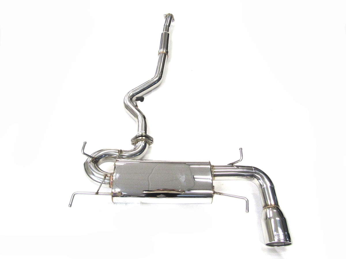 Subaru 08 Exhaust For Hatchback Catback 14 By OBX-RS Fitment Steel to Stainless WRX