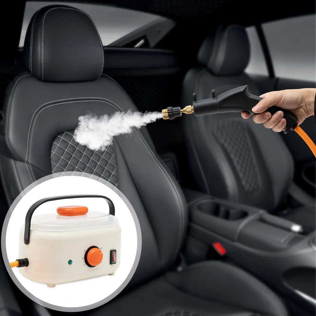 ,≥ Pressure for Cleaner 100℃/212°F Commercial Working Car High 2500W High Steam Hotels, Homes, Cleaning Temp Maintenance Temperature Restaurants, Machine Electric Stores
