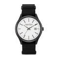 Watch Caravelle with By Nylon Strap Bulova Designed Men's outfit Black
