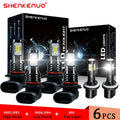 Kit Headlights Tahoe LED Bulbs 2002 Silverado 6X For Super 1999 2000-2006 2001 6000K Bright Chevy Lights 2000 white