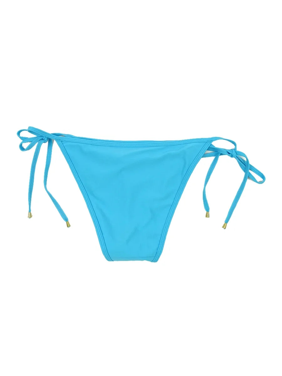Side Tie Blue) Separates Bottom Women's Lesia Swim Ramy Brook Swimsuit(S, Splash