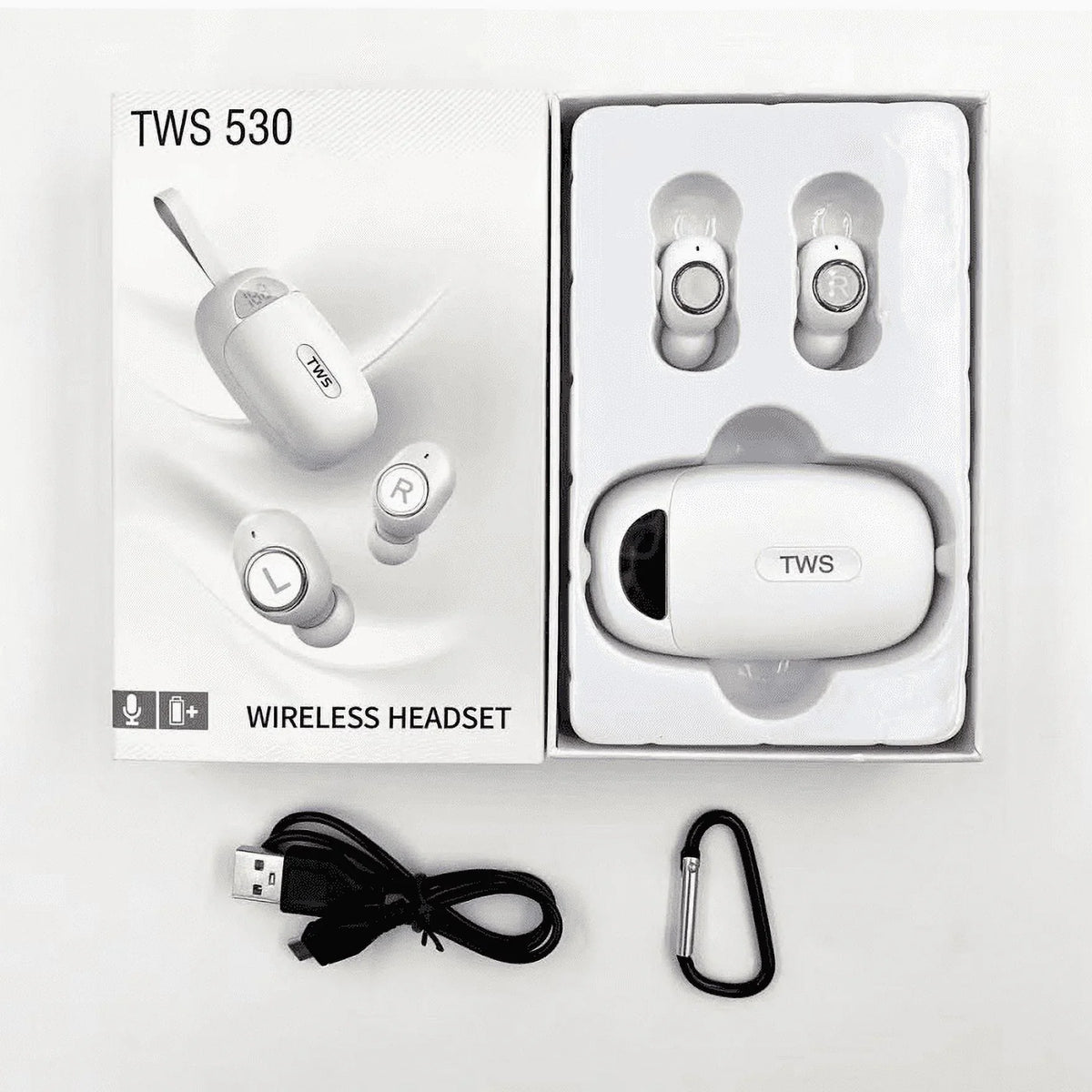 S5 with For 2000mAh Sweatproof Headphones Calls with mini Galaxy Control IPX7 Stereo Charging Deep , Case in-Ear Bass Wireless Duos Touch Sound Bluetooth True Earbuds 5.0 Immersive