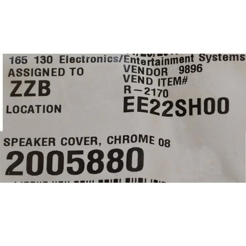 Boat 7 Grand Cayman | Stainless Inch Cover Crestliner Speaker