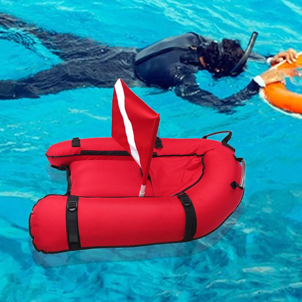 BAOSITY diving Inflatable Float Flag Dive Portable for Diving Buoy Diving Dive Snorkeling Buoy Underwater Scuba Float Safe Sports