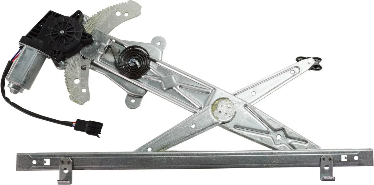 For Windstar Cargo Van Power Driver 1995-1997, Front, With Passenger Left 1999-2003 Mini Window 2004-2005 Motor Regulator Mercury Monterey