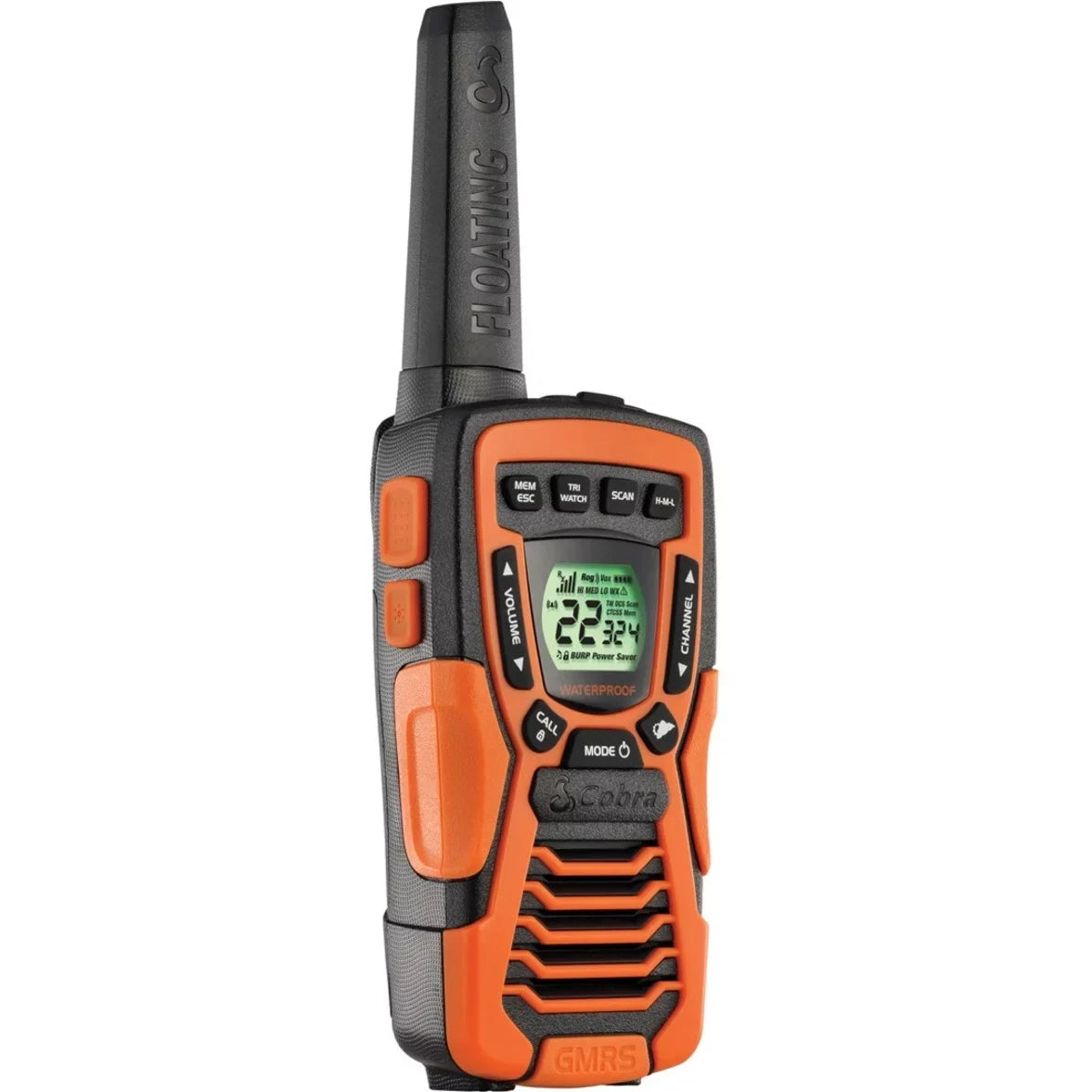 Way 37-Mile Walkie FLT Range Pack Two Rechargeable, Floating Waterproof, ( VOX NOAA with Alert COBRA to climate Radio up 2 Talkies- ) Long ACXT1035R &