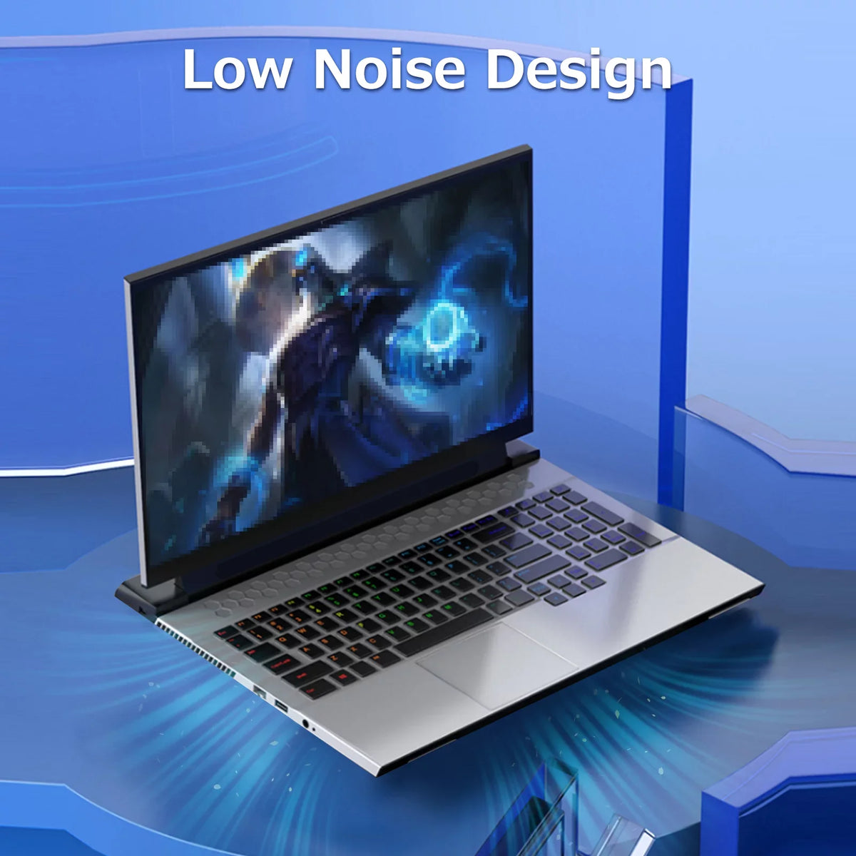inch 14 USB Ports Laptop Base Support Low Portable Design Noise Cooling Carevas Two Laptop Below Single Cooler Fan Laptops