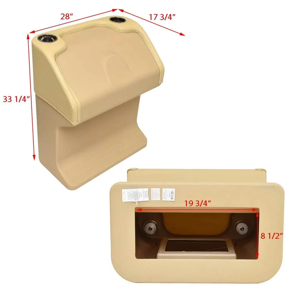 Steering Boat Premier Console BM1158-207 | Wise Pontoon Beige