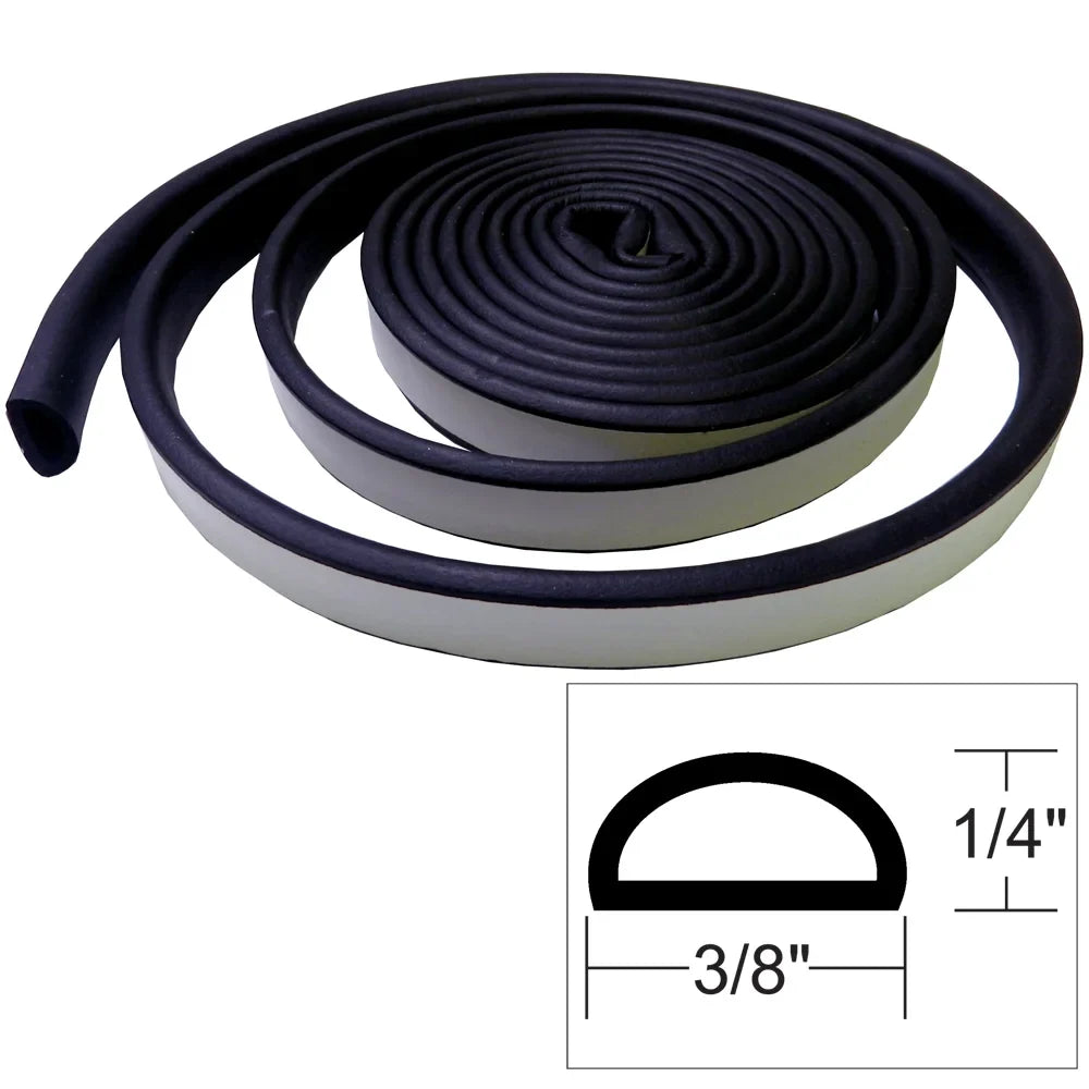 Black V30-1333B10-1 Seal 1/4" x TACO 3/8" 10', x climate - Tape Marine
