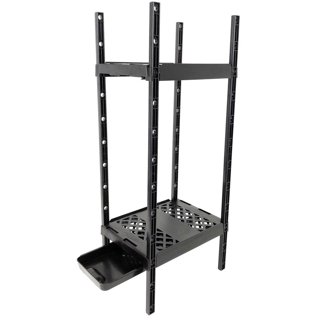 Fit Width LockerMate Height School Adjustable Shelf, Lockers, Double Locker and Black Most to