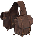 Brown Tough1 Saddle Soft Leather Bag