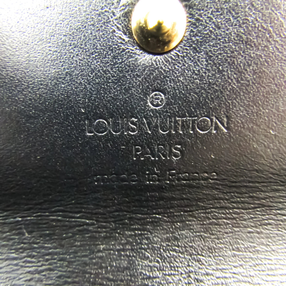 (Good) International Suhali Wallet Leather Tresor Women's Pre-Owned Porte Suhali Long M91836 (bi-fold) Noir