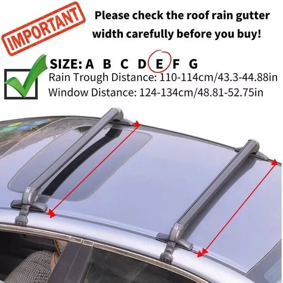 2006-2020 Roof Civic Top Luggage Luggage TFCFL Baggage 2 For Honda Carrier x Rack Car