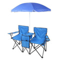 Folding Chair, Pool Bag, Portable exterior Camping Blue High exterior SYTHERS Patio Beach Camping Strength for Table Chair, with Beach Chair Park Double Holder Carrying Beverage Mini