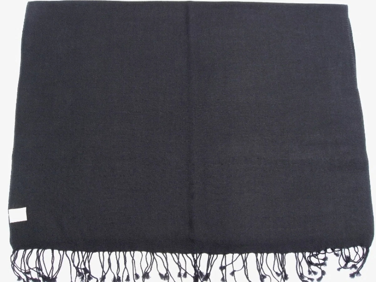 (Dark Shawl/Shawls/Scarf/Scarves/Wrap/Stole/Muffler/Cape/Ruana/Blanket/Throw/Pashmina Charcoal Scarf/Wool/Silk Shawl/Cashmere Shawl) Regular