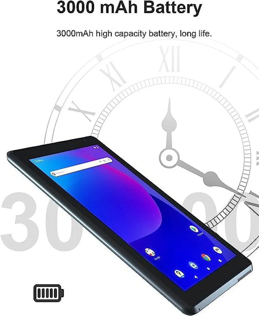 Quad-Core Tablet Inch 7 Tablet Android Tablets Bluetooth Storage Tablet, 11 2GB 32GB Dual WiFi, RAM Processor PC (Black) Android PC, 11 Tablet Computer Camera,