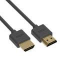 (20 Feet LLC Central Pack) OD3.8mm Cable Cable HDMI 6 - Slim 4K/60Hz 6Ft