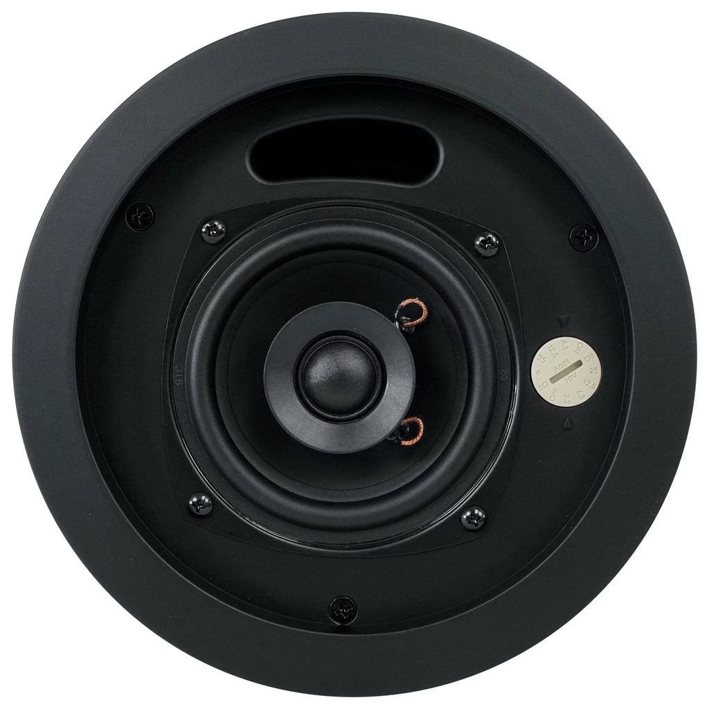 In-Ceiling 14C/T-BK 4" 70v JBL (10) 25w CONTROL Speakers+Amplifier Black