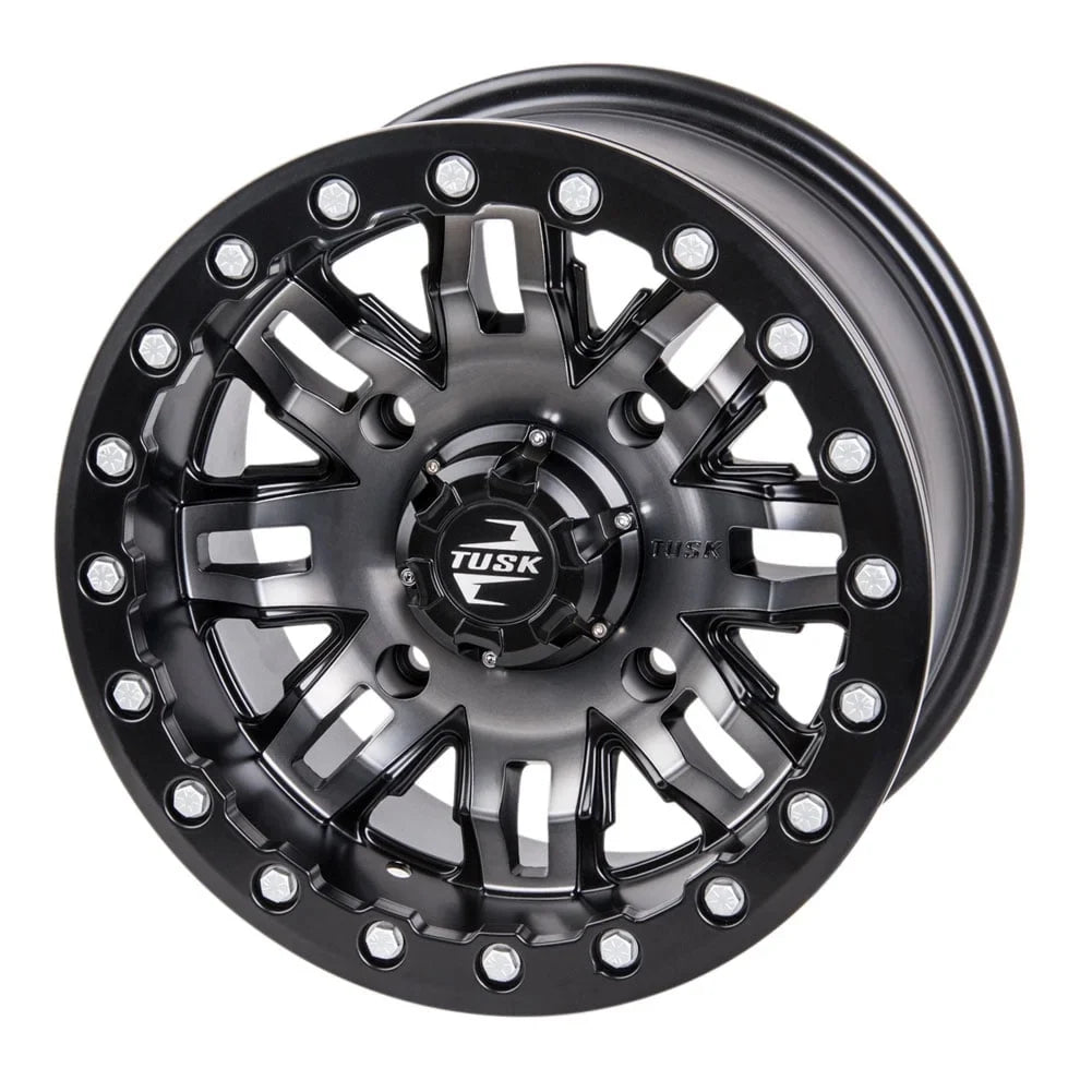 Beadlock Gun R-Spec 1000 YAMAHA 3.0 (4 4.0 Teton Wheel 4/156 14x7 RMAX 4 Pack) Tusk + Wolverine For 2022 Metal/Black