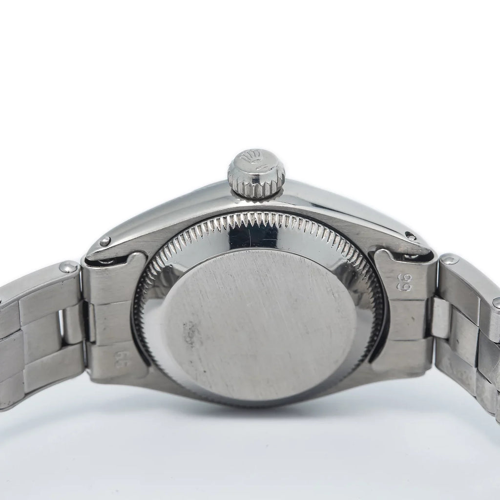 RARE Perpetual Silver 6505 Oyster 24MM Ladies vintage Rivet Dial Stainless