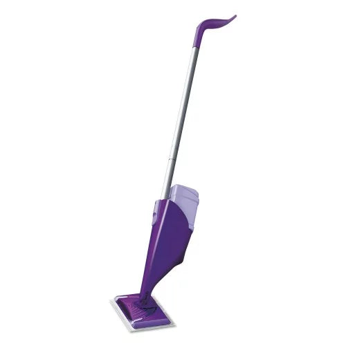 Swiffer Cloth Handle Head, WetJet 5 46" Aluminum/Plastic x White 11 Purple/Silver Mop,