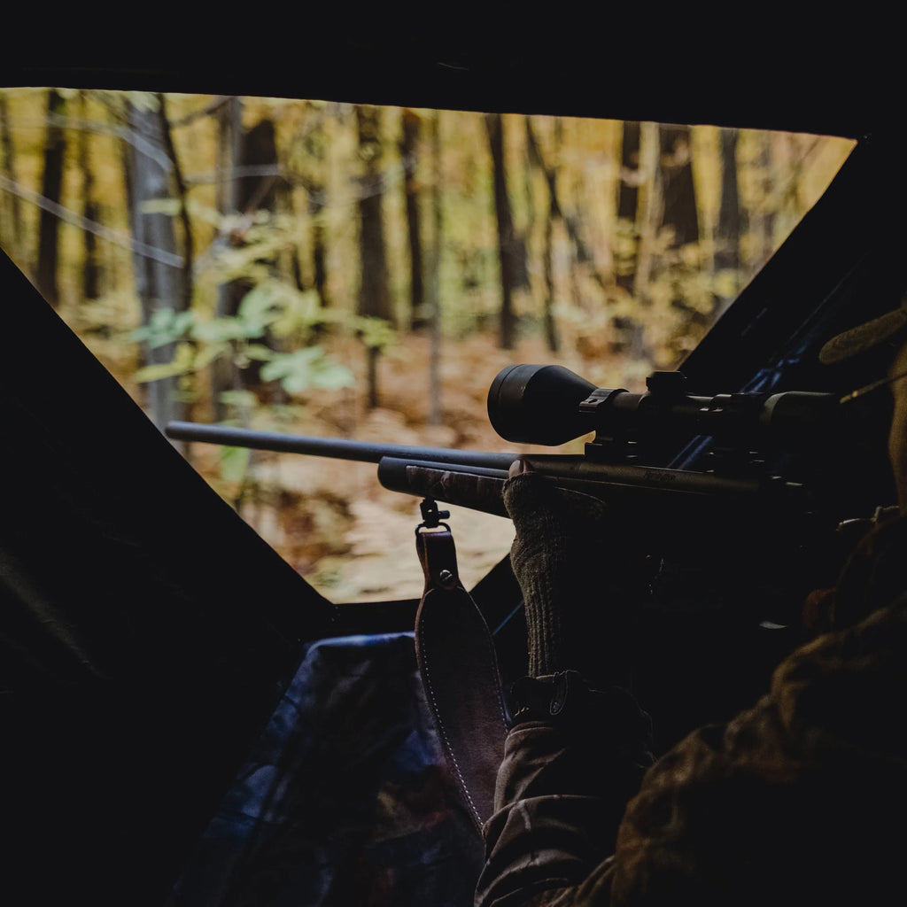 Woodland, 2-Person, Road Portable Bloodtrail® Barronett RR200BT Blinds® Hub Runner, Blind,