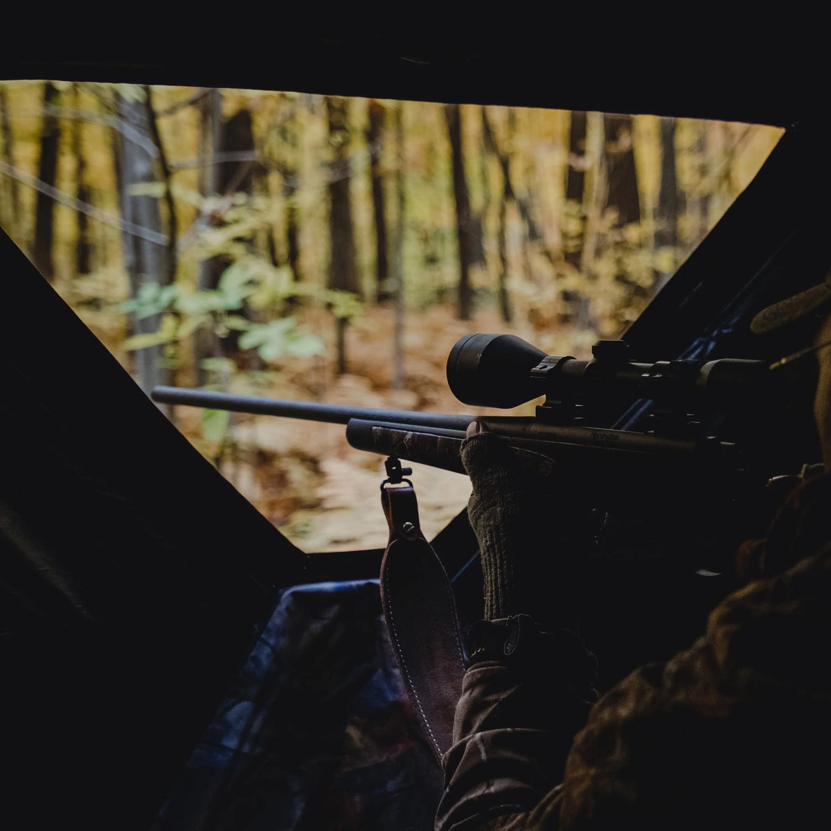 Woodland, 2-Person, Road Portable Bloodtrail® Barronett RR200BT Blinds® Hub Runner, Blind,