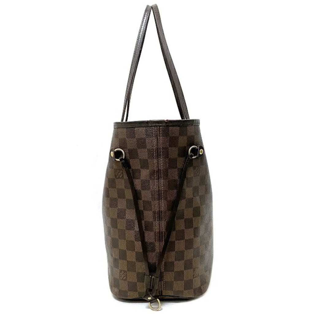 Pre-Owned SP4039 N51105 Bag Neverfull Brown (Fair) Tote MM Ebene Damier Ladies
