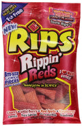 12 : Rippin Rips 12 Candy Bags of oz Reds 4 PACKS Licorice