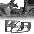 Guards Tubular Road JL Door Black 2018-2023 2-Door Hooke Wrangler Steel Half Frame Jeep Fit