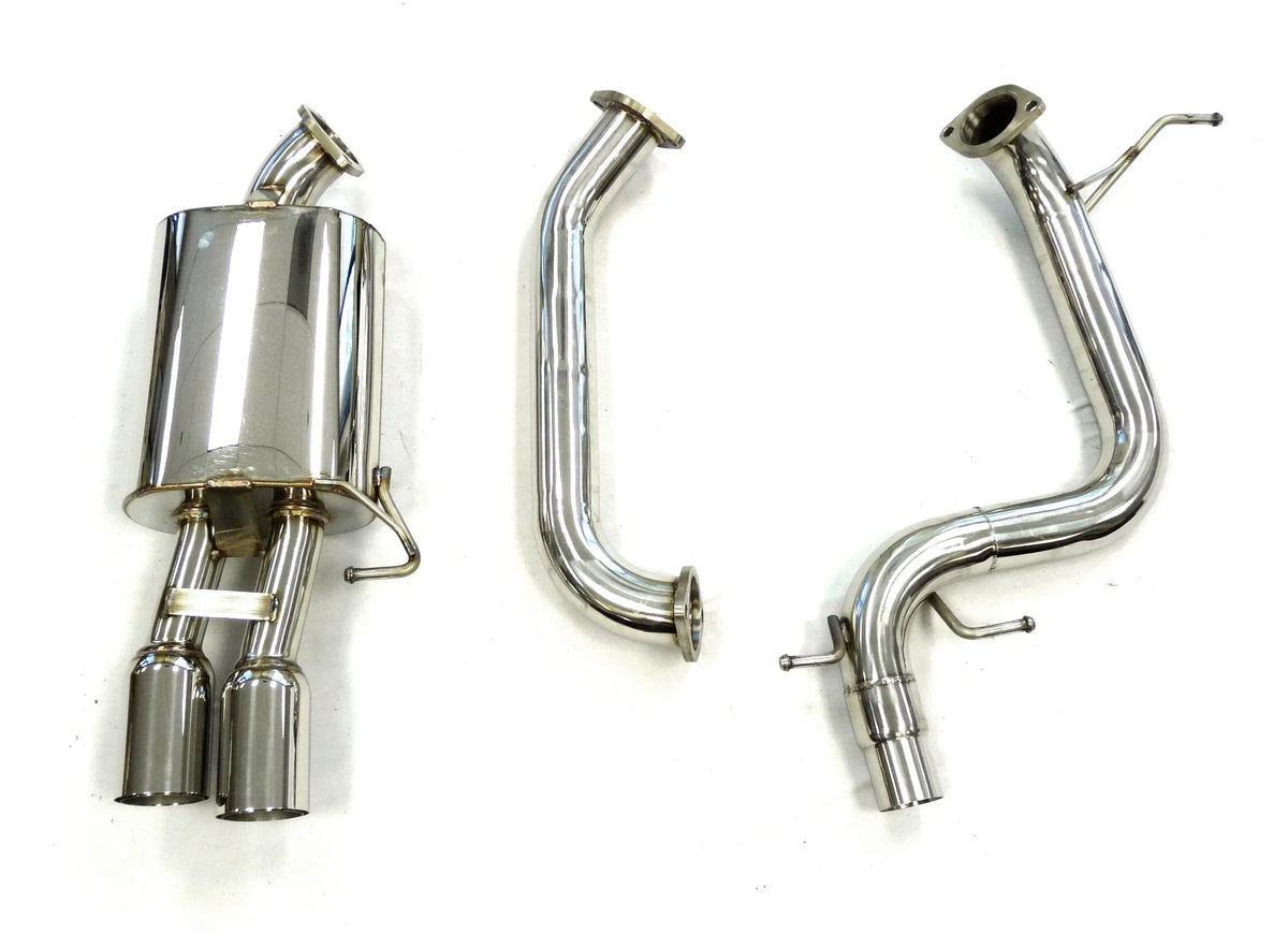 10 Catback Stainless By Jetta Steel 06-11 For Exhaust Volkswagen OBX to 05 MKV GLI 2.5L, Jetta 2.0L
