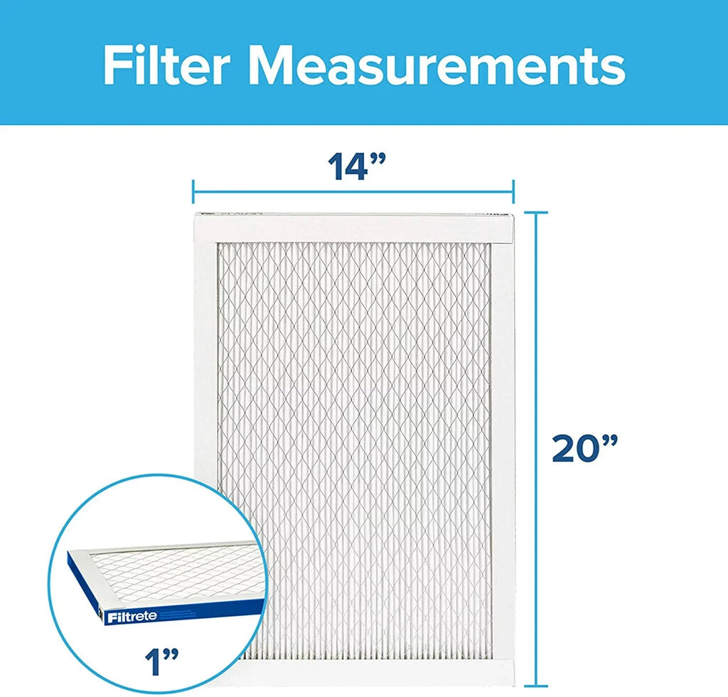 AC 6-Pack Elite x x dimensions 0.78) MPR 13.81 2200, (exact Filter, Healthy Air 14x20x1, Allergen, Filtrete Living 19.81 Furnace