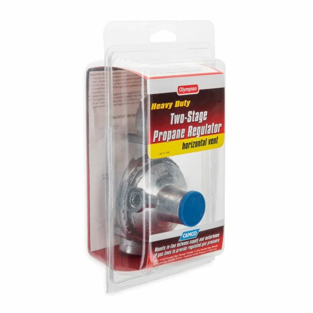 Two and 59323 Stage Propane Integral Second Horizontal First Feature Regulator Stages - Camco