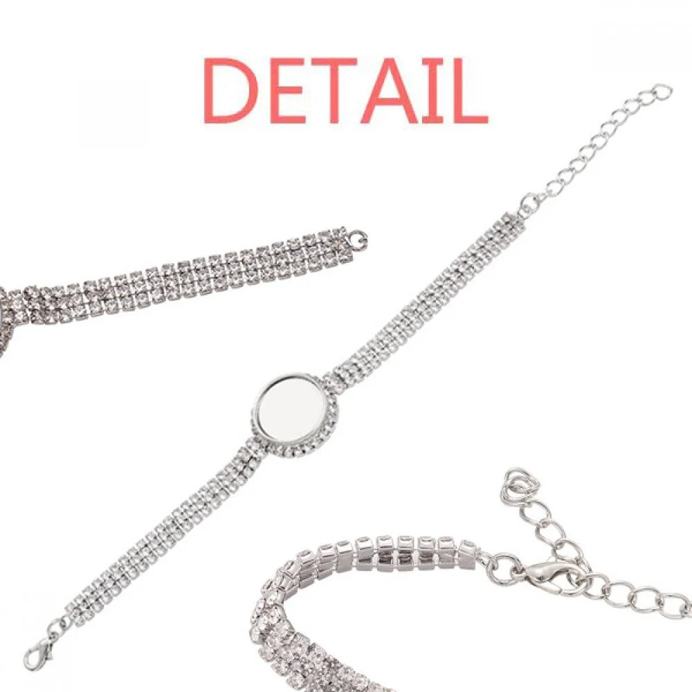 Chain Anklet Red Jewelry Classic Cars Outline Diamond Tennis Bracelet Pattern Deep
