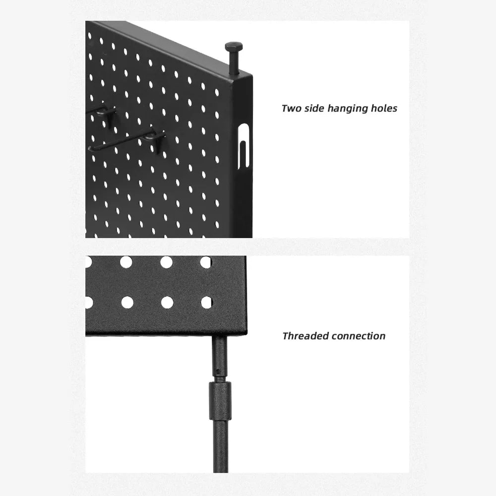 BBQ Hole Board Portable Radirus Multifunctional Cups Shelf Display for and Camping Rack, Storage Bowls Picnic