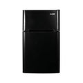 Freestanding 3 Black with Freezer in Refrigerator 2 Mini cu.ft Door