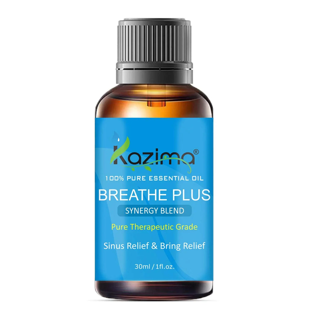 (30Ml) Grade Essential Oil Kazima Breathe Blend Pure Plus Therapeutic