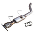 Catalytic Converter Avenger to 2008 Dodge 2014 Fits 2.4L