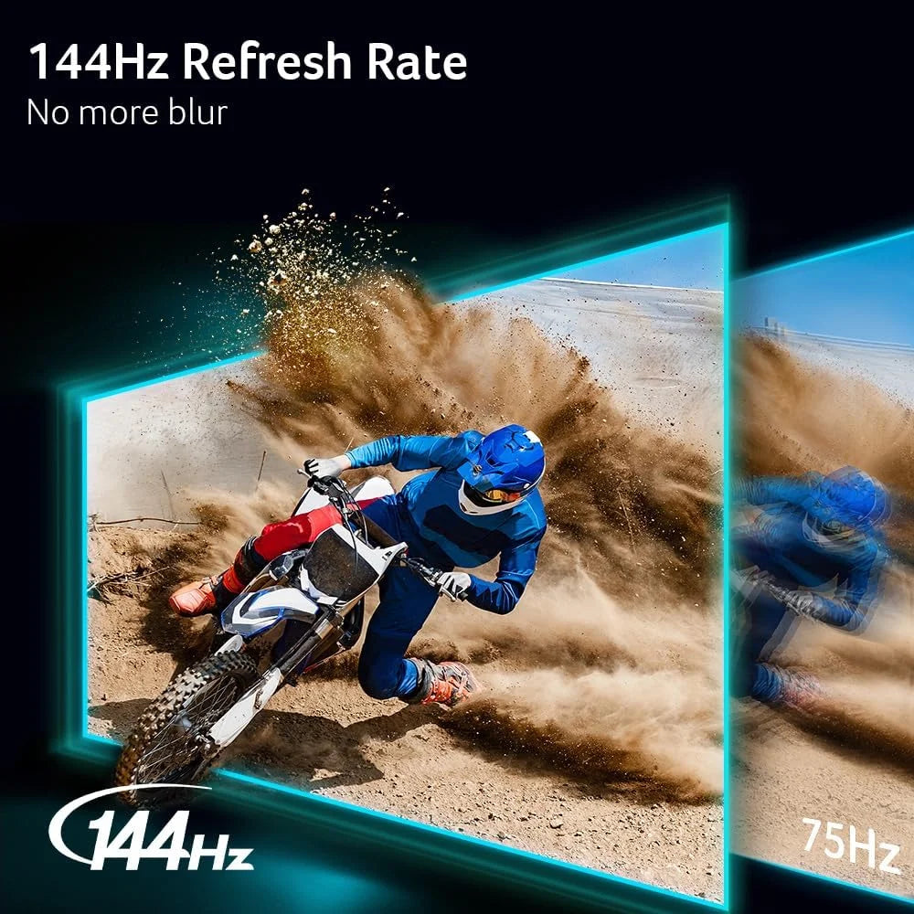 USB, Gaming Premium 144Hz FreeSync DCI-P3 HDMI 2.1x2, HDMI Acer HDR400 32” VESA UHD Delta 2.1 (3840x2160) 4K AMD 1ms DisplayPort, Nitro 90% VBMIIPHZX E<1 Speaker XV322QK Monitor