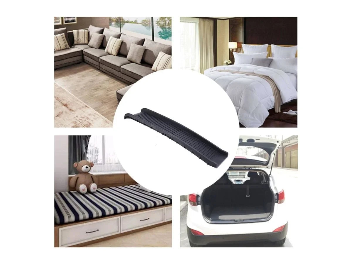 Ladder Ramp Folding Pet Dogs lb, Portable Dog Boat Siderails, Truck, Supports Car Non-Slip, Storage, Bed, SUV, for Large with Step for Easy Ramp, Stairs 150 Foldable
