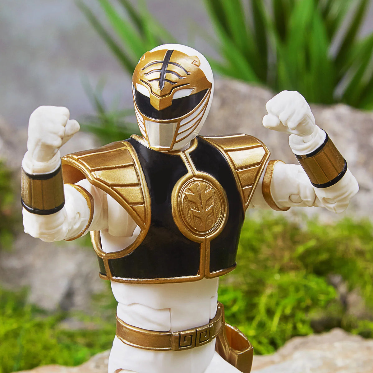 6-inch Lightning Power Mighty Ranger Morphin White Figure Collection Rangers