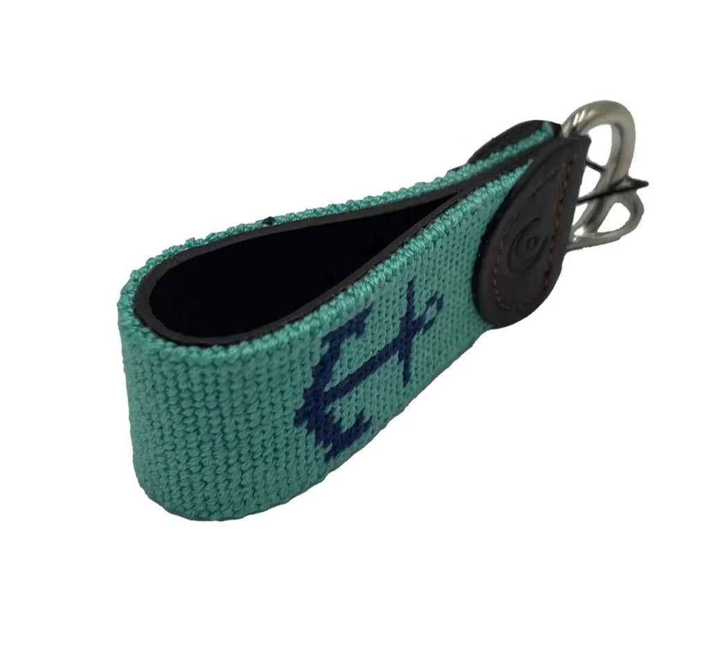 Nautical - and Wheel Key Anchor Fob